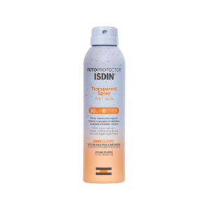 Fotoprotector ISDIN Transparent Spray WET SKIN SPF 50+