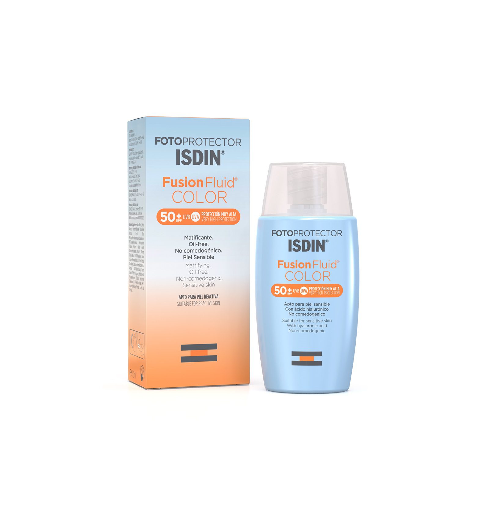 ISDIN - Fotoprotector Fusion Fluid COLOR SPF 50+