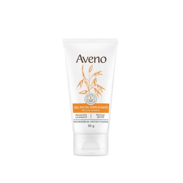 AVENO - Crema Gel Facial Hidratante Piel Normal Sensible x 50gr