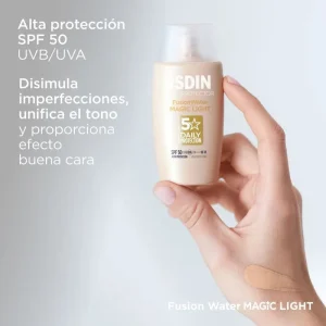Alternative view of ISDIN - FOTOPROTECTOR FUSION WATER MAGIC COLOR LIGHT SPF 50
