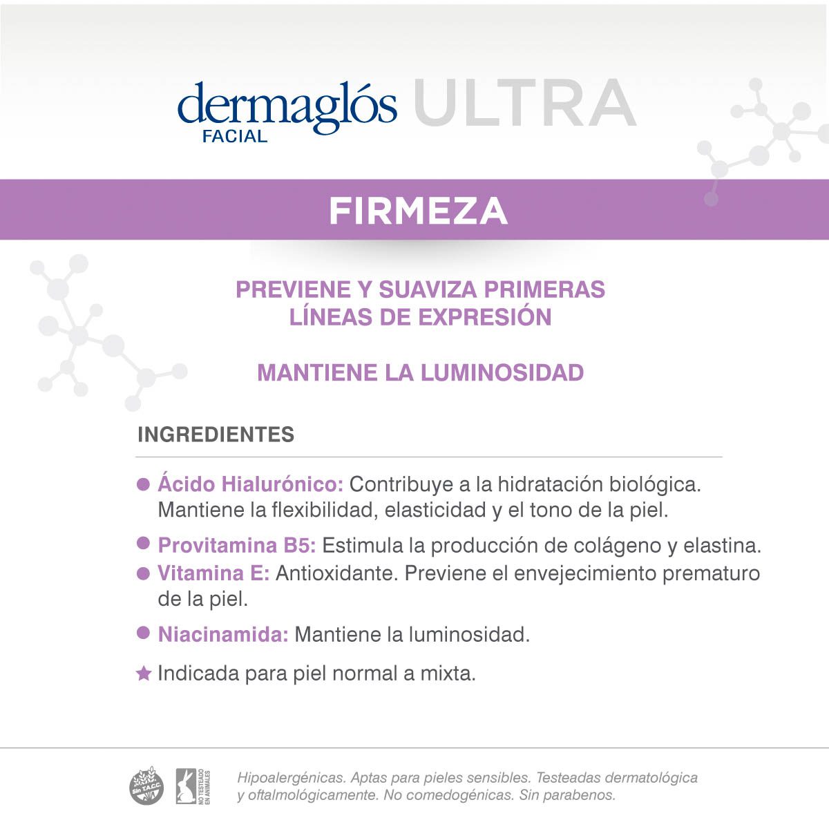 DERMAGLÓS - CONTORNO DE OJOS ULTRA FIRMEZA x 15G - Imagen 4