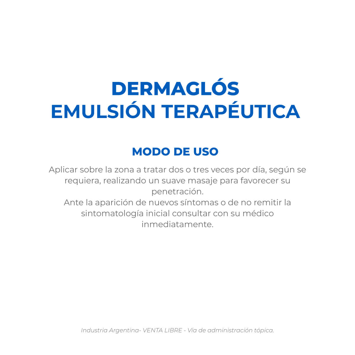 DERMAGLOS - EMULSION x 400ML - Imagen 2