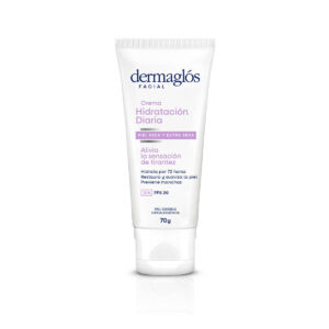 DERMAGLÓS - CREMA FACIAL HIDRATANTE PARA PIELES SECAS x 70G
