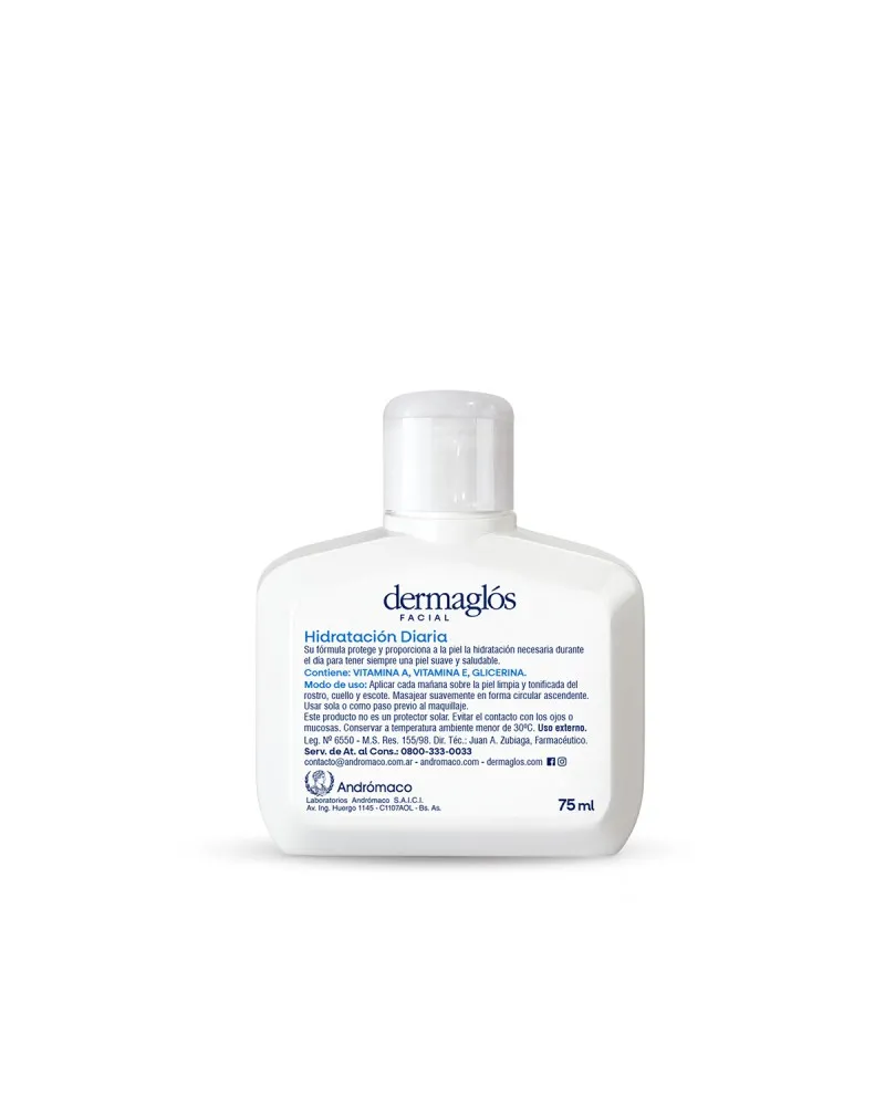 DERMAGLOS - EMULSION HIDRATANTE FACIAL DE DIA FPS 12 x 75ML - Imagen 2