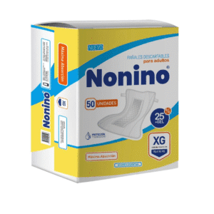 NONINO - PAÑAL RECTO XG X 50 UNIDADES