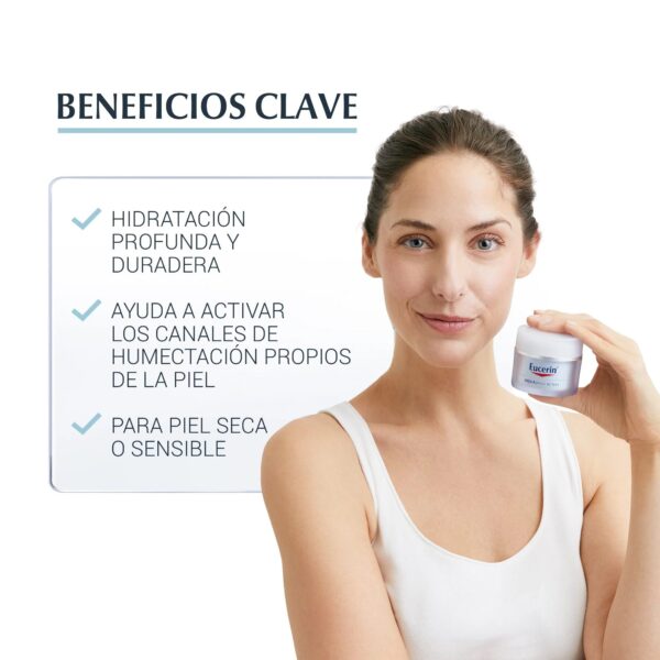 EUCERIN - AQUAporin Active Crema Facial para piel Seca - Imagen 4