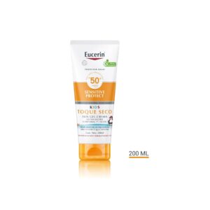 EUCERIN - Sun Kids Sensitive Protect Toque seco Gel-Crema Ultra-Ligera FPS50+ 200ml