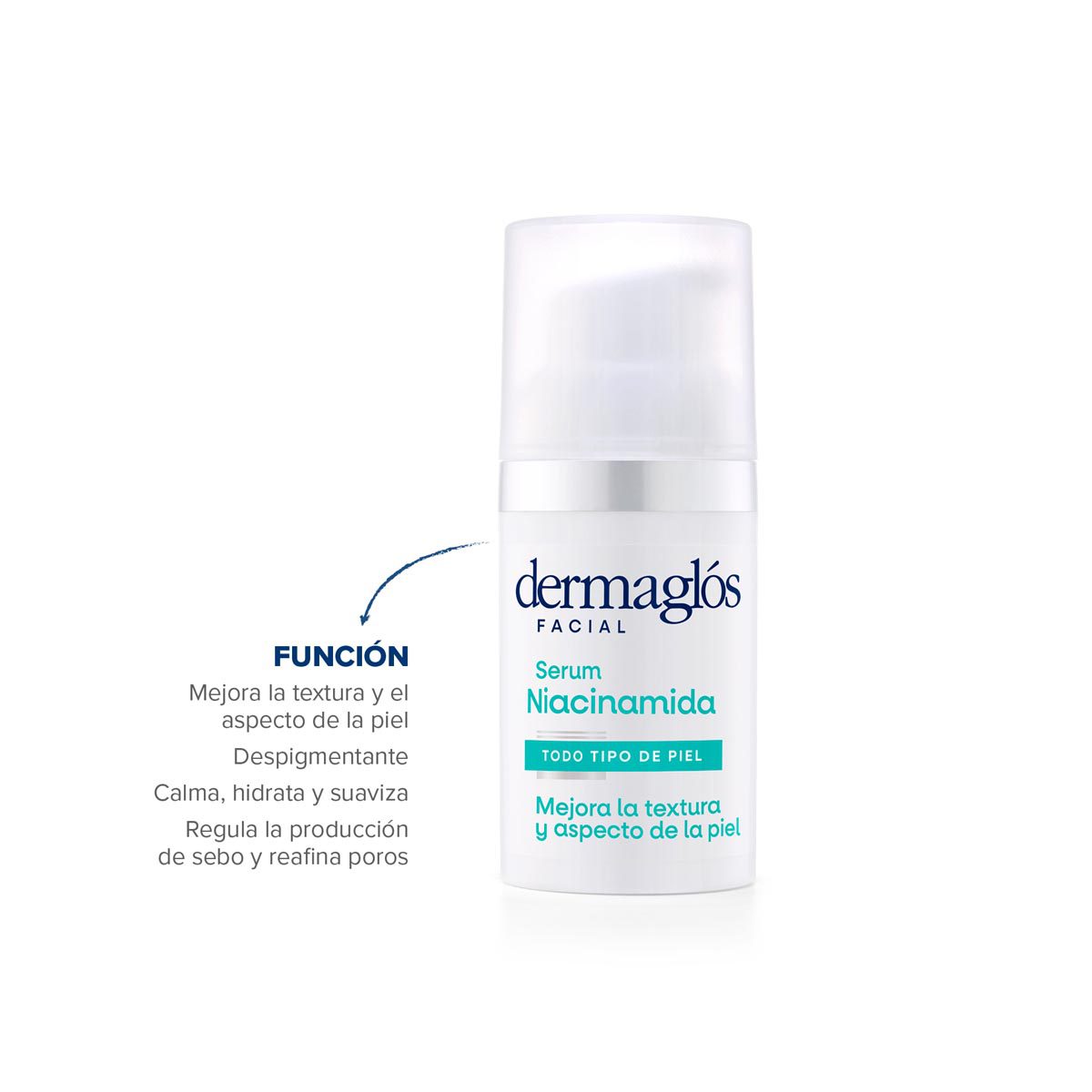 DERMAGLOS - FACIAL SERUM NIACINAMIDA x 30ML. - Imagen 4