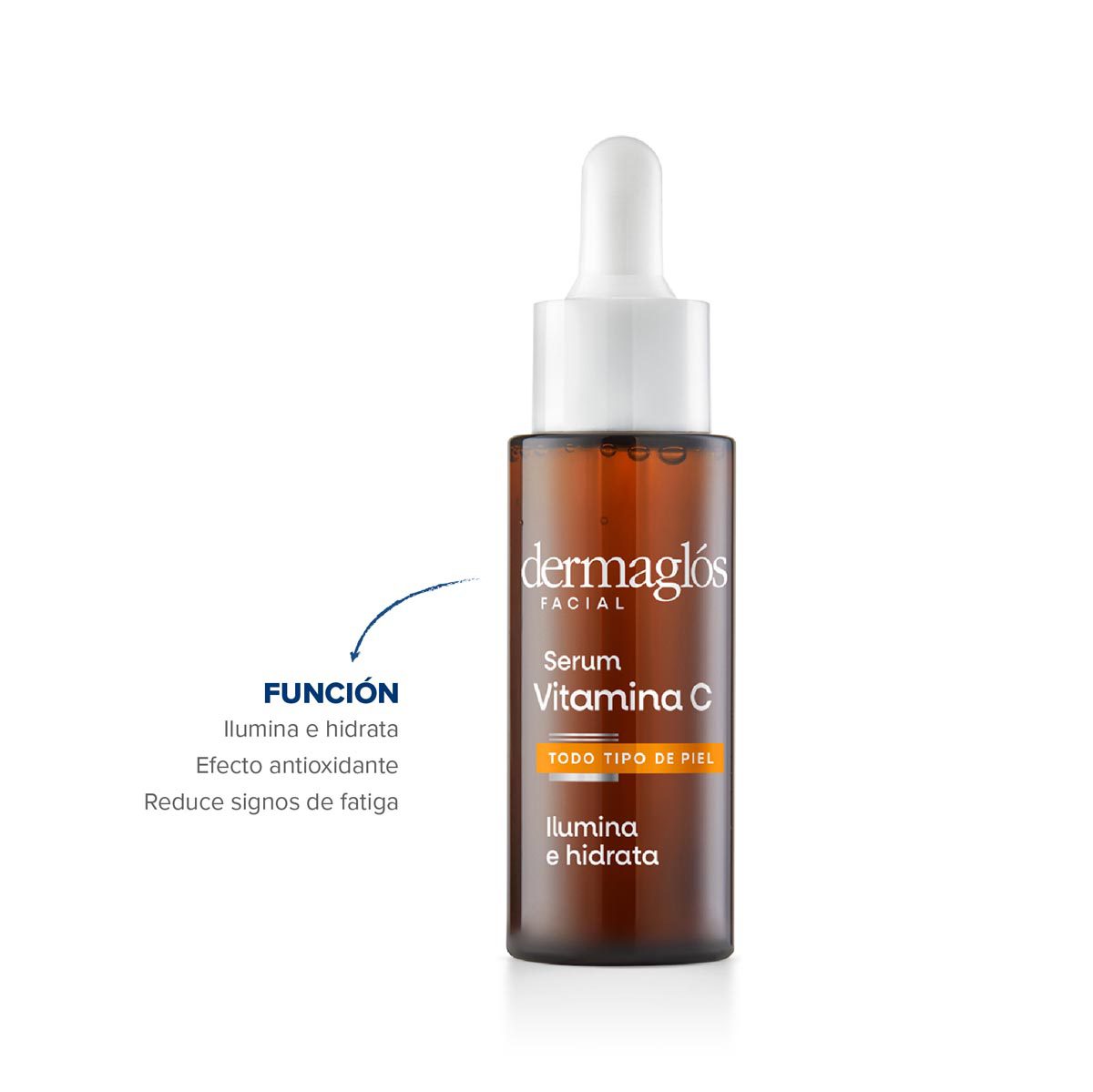 DERMAGLOS - SERUM FACIAL VITAMINA C X 25ML - Imagen 4
