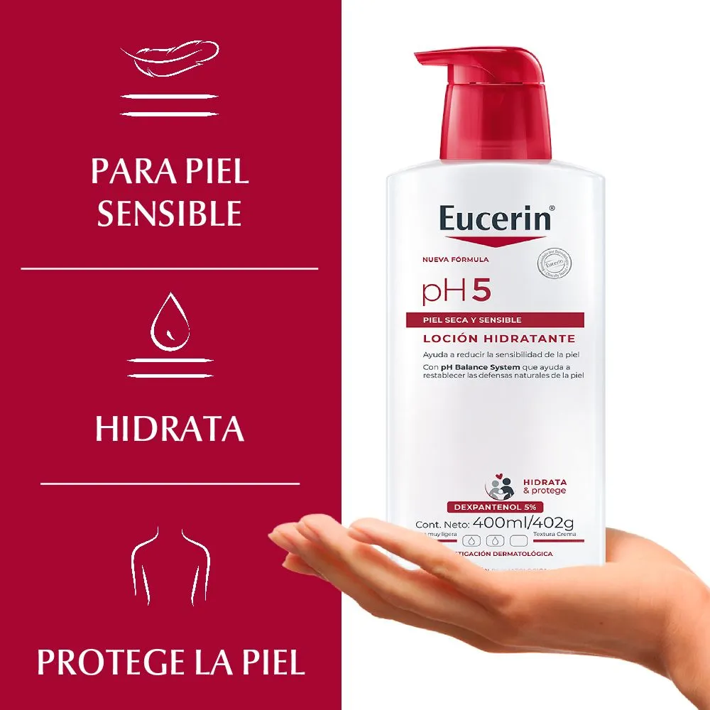 EUCERIN - PH5 LOCION HIDRATANTE 400ML - Imagen 3