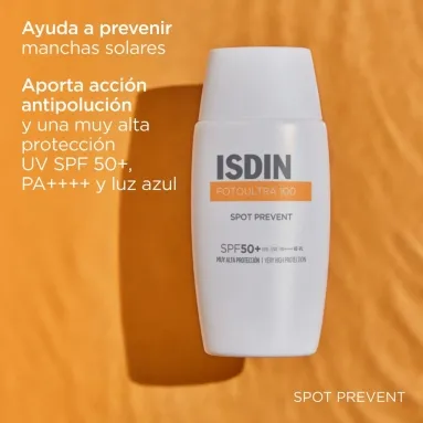ISDIN - FOTOULTRA SPOT PREVENT FUSION FLUID SPF 50+ - Imagen 2