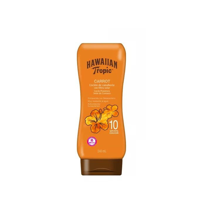 HAWAIIAN TROPIC - CARROT LOCION FPS10 x 240ML