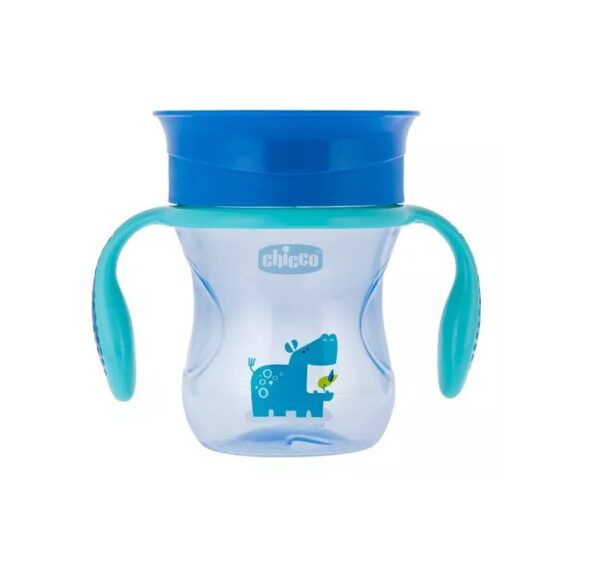 CHICCO - VASOS PERFECT NENE (C/MEMBRANA DE SILICONA 360°)