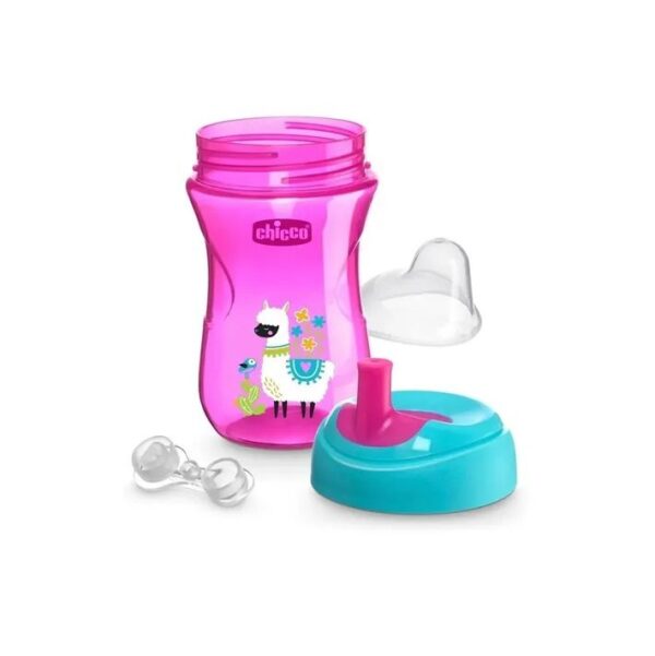 CHICCO - Vaso Advanced Nena Antiderrame 266ml - Imagen 2