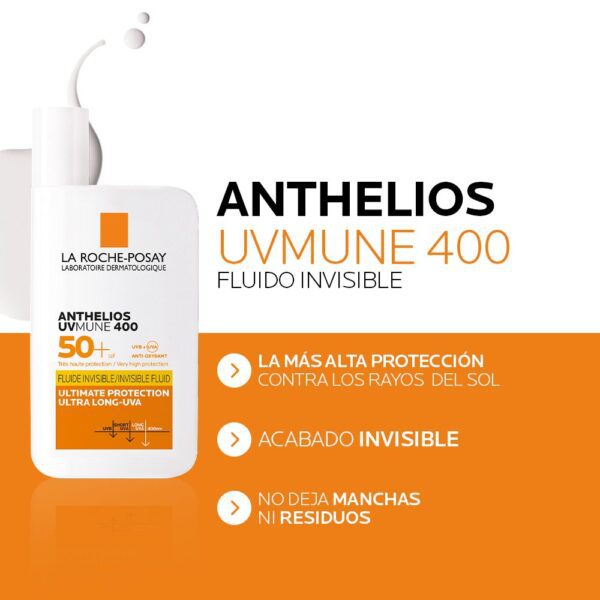 COMBO LA ROCHE POSAY - Cicaplast x 100Ml + Anthelios UVMune Fluido Sin Color - Imagen 3