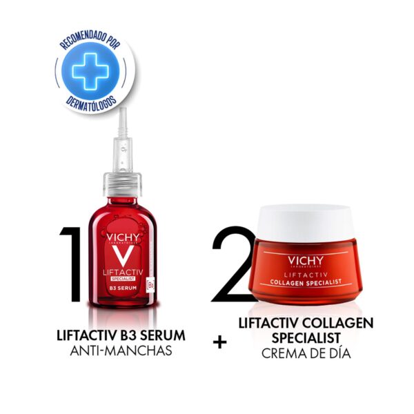 COMBO VICHY - Liftactiv B3 Sérum + Liftactiv Collagen Specialist Crema de Día