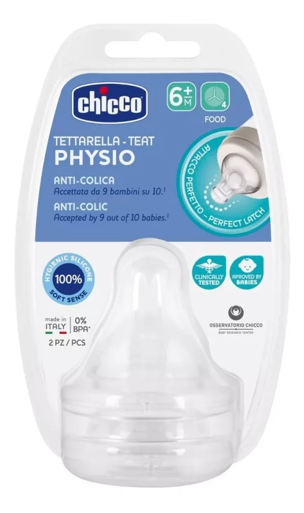 CHICCO - Tetina Physio Perfect x2