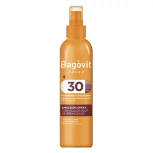BAGOVIT SOLAR FPS 30 CON ACELERADOR DE BRONCEADO SPRAY x200G
