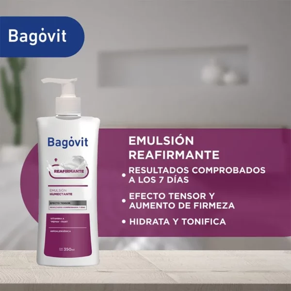 BAGÓVIT - EMULSION REAFIRMANTE x350G - Imagen 2