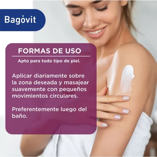 BAGÓVIT - EMULSION REAFIRMANTE x350G - Imagen 3