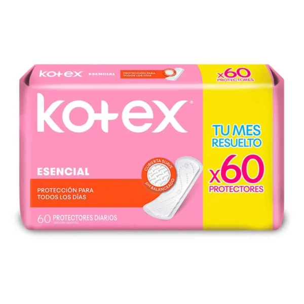 KOTEX PROTECTORES DIARIOS ESENCIAL x60