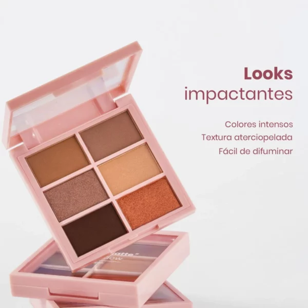 CHER DIECIOCHO PALETA DE SOMBRAS -PEACHY IN PINK- 4285 - Imagen 3