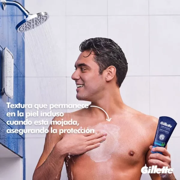 GILLETTE CREMA DE AFEITAR PARA CARA Y CUERPO x150ML - Imagen 3