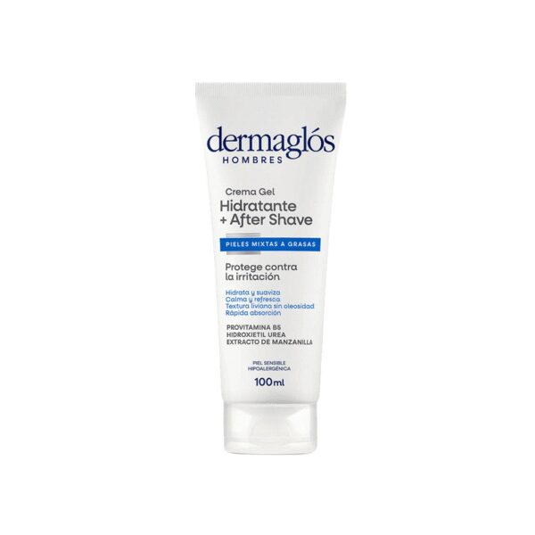 DERMAGLOS CREMA GEL HIDRANTANTE AFTER SHAVE HOMBRES x100ML