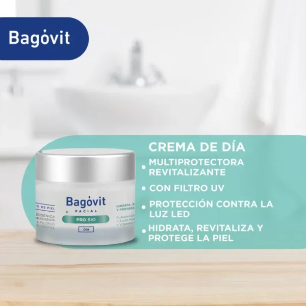 BAGOVIT FACIAL PRO BIO CREMA DE NOCHE x55g - Imagen 3