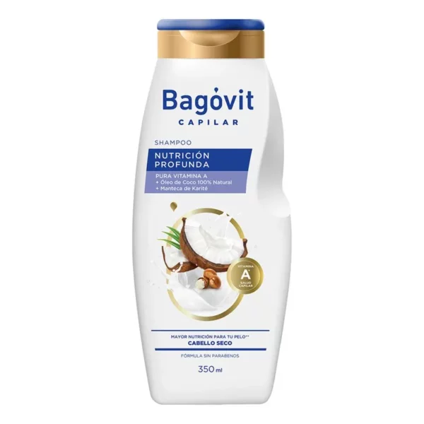 BAGOVIT CAPILAR SHAMPOO NUTRICION PROFUNDA x350 ML