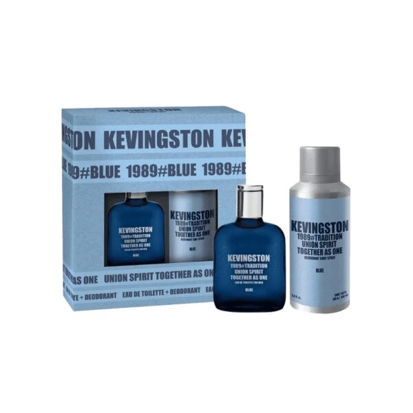 KEVINGSTON 1989 BLUE EDT (LOCION x60ML+DESODORANTE x160ML)