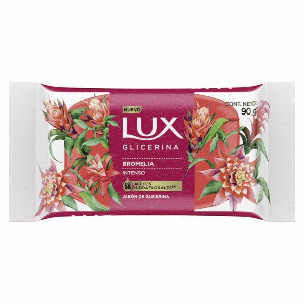 LUX JABON GLICERINA BROMELIA x3 x90g