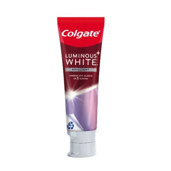 COLGATE PASTA DENTAL LUMINOUS WHITE BRILLANT x90G - Imagen 2