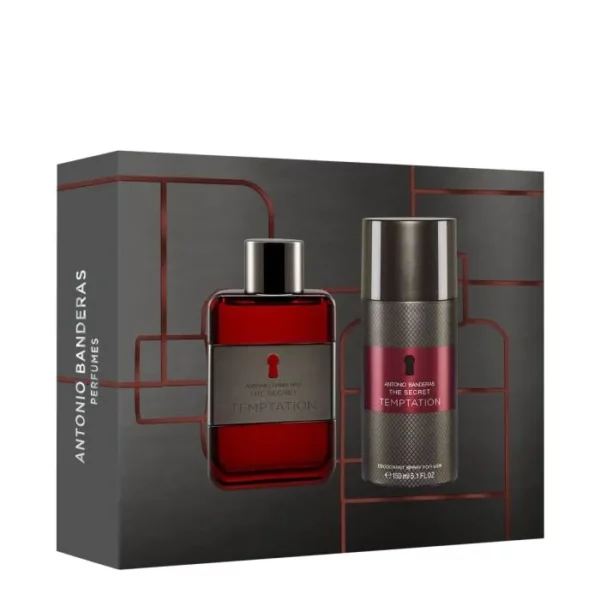 ANTONIO BANDERAS THE SECRET TEMPTATION (PERFUME x100ML + DESODORANTE x150ML)