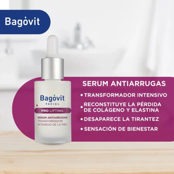 BAGOVIT FACIAL PRO LIFT SERUM SERUM x30g - Imagen 3