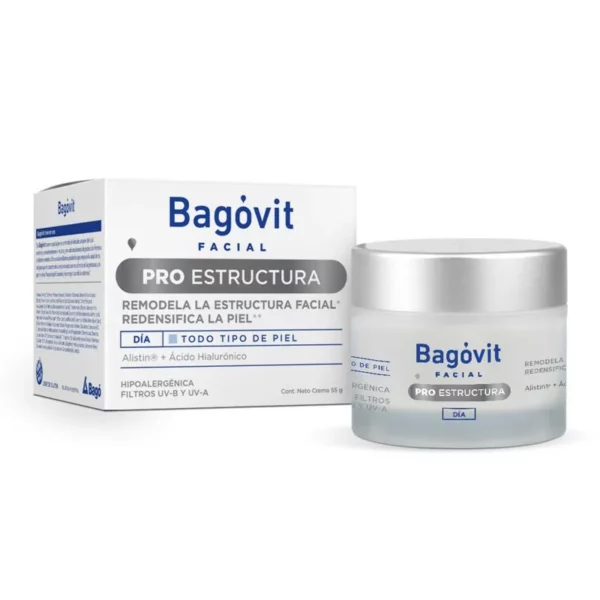 BAGOVIT FACIAL PRO ESTRUCTURA CREMA DE DÍA x55 G - Imagen 3