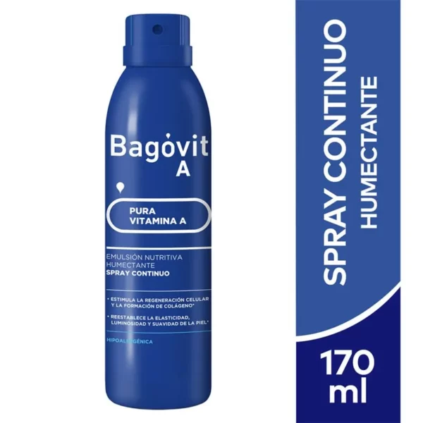 BAGOVIT A SPRAY CONNTINUO HUMECTANTE x170ML - Imagen 2