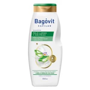 BAGOVIT CAPILAR SHAMPOO PELO LARGO Y S/FRIZZ x350 ML