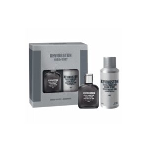 KEVINGSTON 1989 GREY ESTUCHE EDT (PERFUME x60ML + DESODORANTE x160ML)