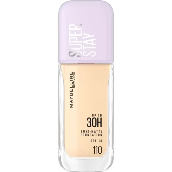 MAYBELLINE SUPER STAY LUMI MATTE BASE DE MAQUILLAJE T.110