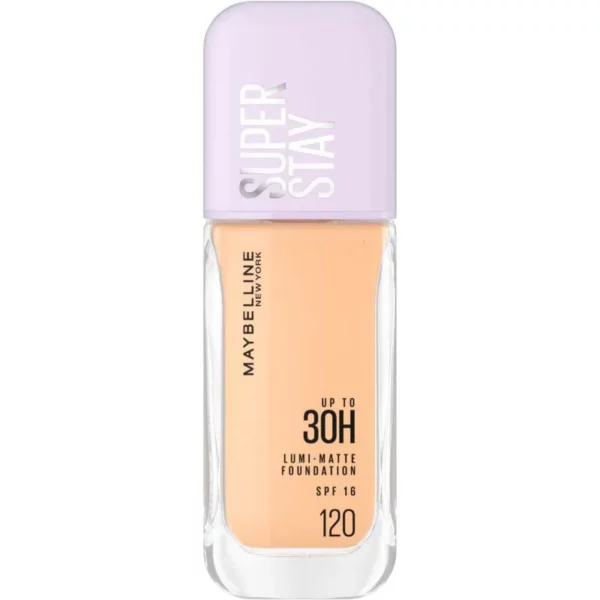 MAYBELLINE SUPER STAY LUMI MATTE BASE DE MAQUILLAJE T.120