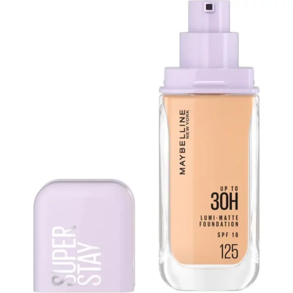 MAYBELLINE SUPER SATY LUMI MATTE BASE DE MAQUILLAJE T.125 - Imagen 2
