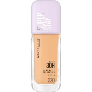 MAYBELLINE SUPER STAY LUMI MATTE BASE DE MAQUILLAJE T.220
