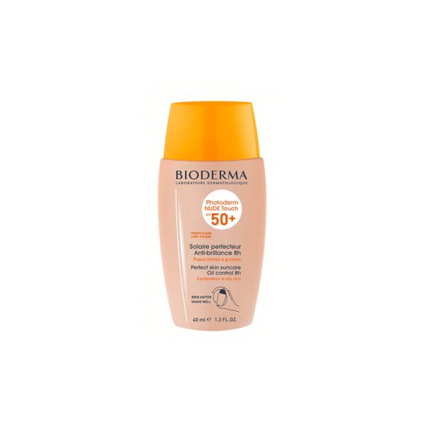 BIODERMA PHOTODERM NUDE TOUCHSPF+50 TINTE CLARO x40ml