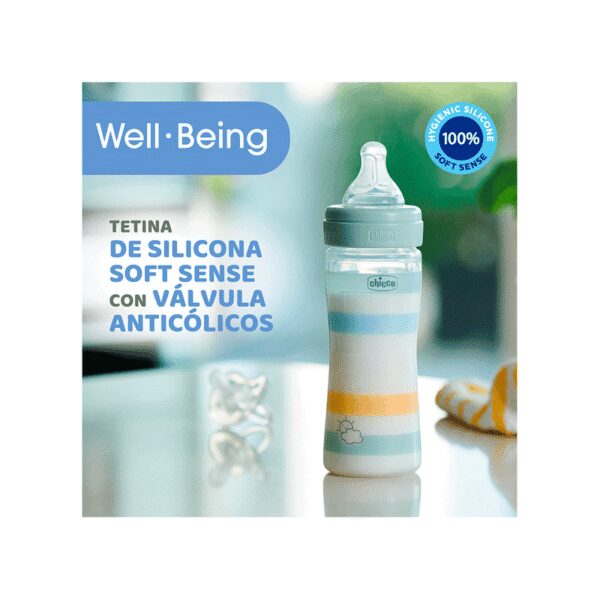 CHICCO MAMADERA WELL-BEING BOY x250ML - Imagen 4