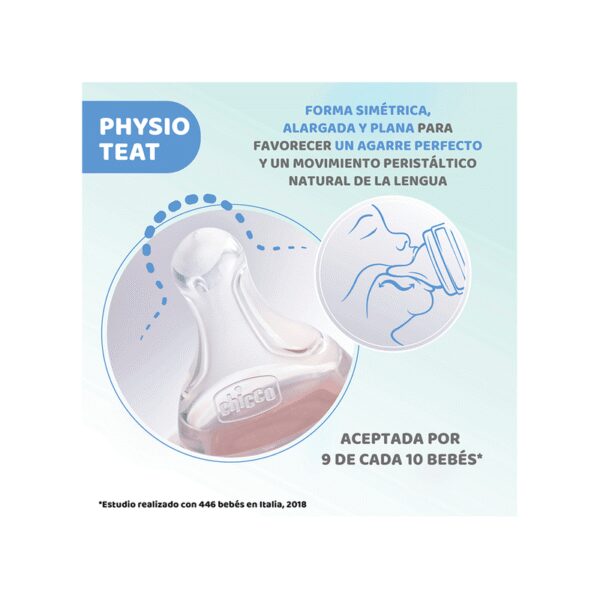CHICCO MAMADERA WELL-BEING BOY x150ML - Imagen 3