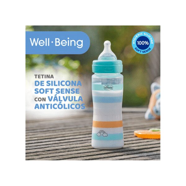 CHICCO MAMADERA WELL-BEING BOY x330ML - Imagen 4