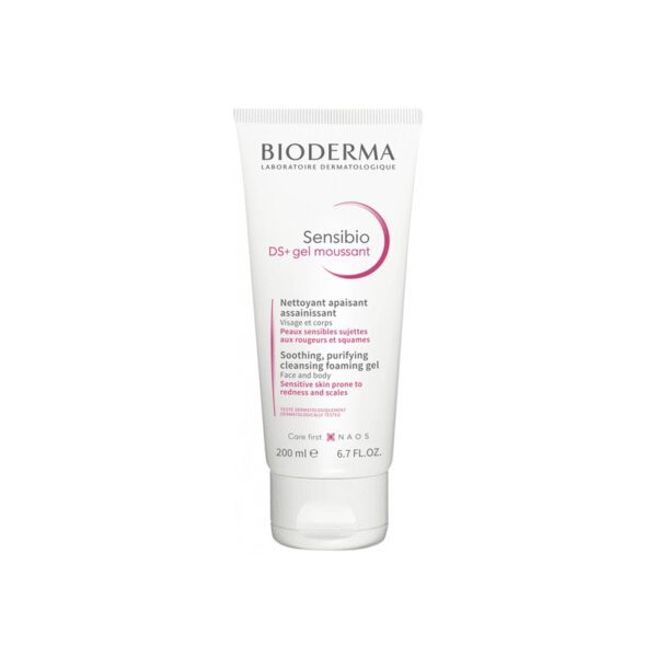BIODERMA SENSIBIO DS+ GEL MOUSSANT x200ml