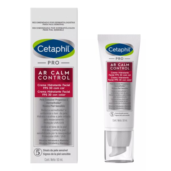 CETAPHIL PRO AR CALM CONTROL HIDRATANTE FACIAL CREMA CON COLOR  x50ML - Imagen 2