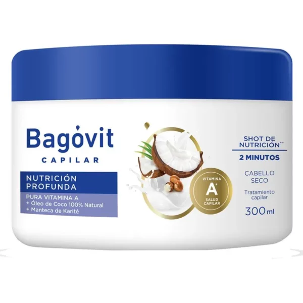 BAGOVIT CAPILAR NUTRICION PROFUNDA TRATAMIENTO CAPILAR x300ml